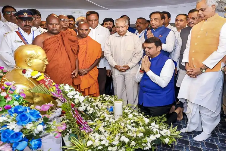 All efforts will be made to complete the Ambedkar memorial at Indu Mill: Devendra Fadnavis