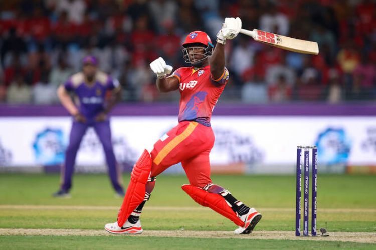 Dubai Capitals register a big win over Abu Dhabi Knight Riders