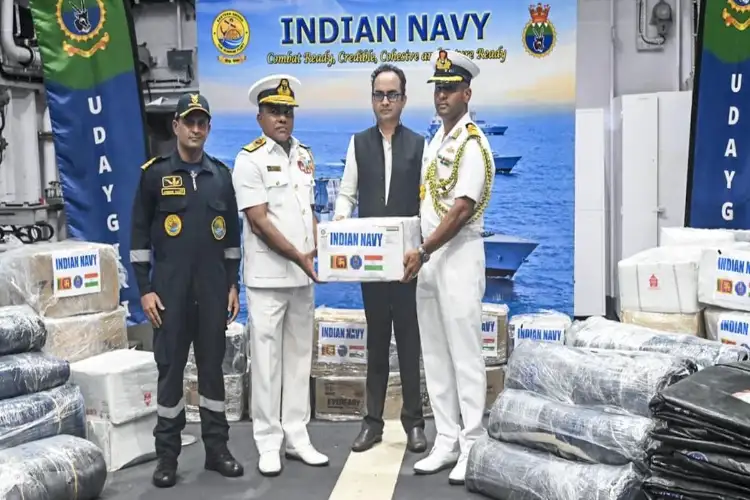 Sri Lankan MP meets Indian envoy, hails India's continued support under Operation Sagar Bandhu