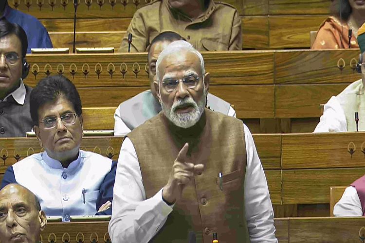 When Vande Mataram completed 100 years, the Constitution was strangled: PM Modi