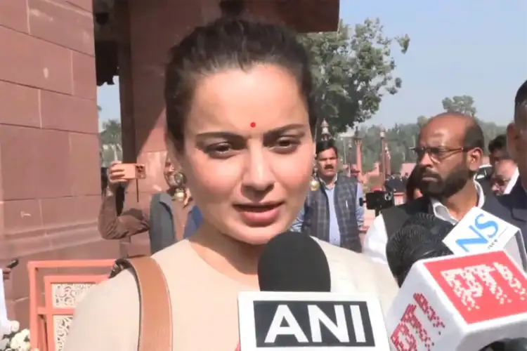 Kangana Ranaut calls Vande Mataram a 'spark of freedom struggle' as Lok Sabha holds special debate