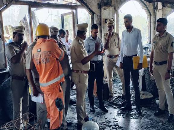 Goa Club Fire: Inquiry committee visits damaged site