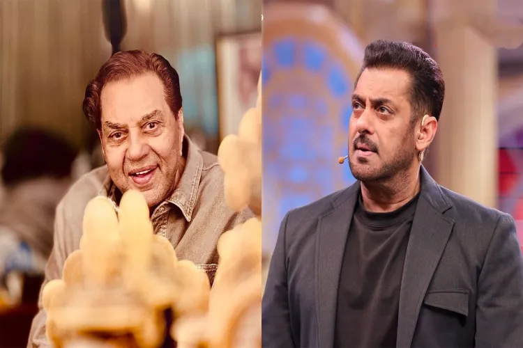 Salman Khan's eyes filled with tears while remembering Dharmendra