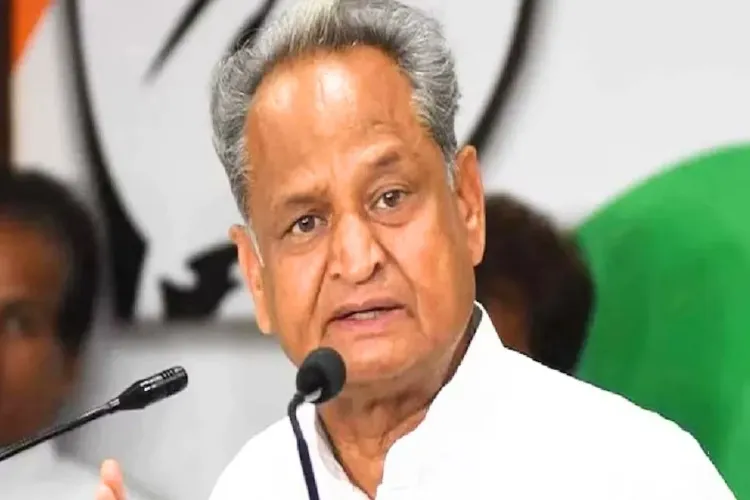 Gehlot alleges BJP is trying to divert attention from issues in the name of 'Vande Mataram'
