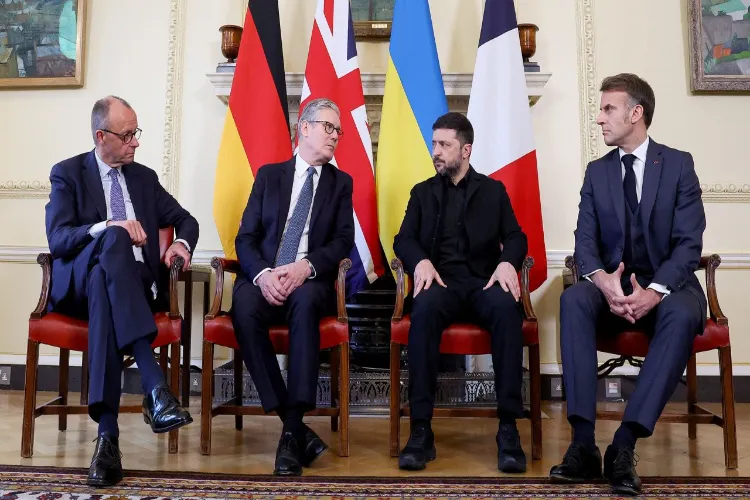 Zelensky holds crucial meeting with European leaders in London, decisive discussion on resolving Ukraine war