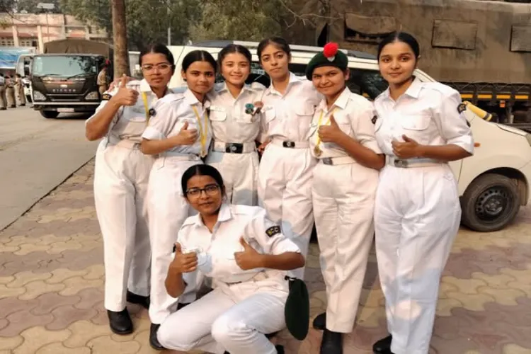 NCC cadets from Jamia schools excel in CATC held at Safdarjung
