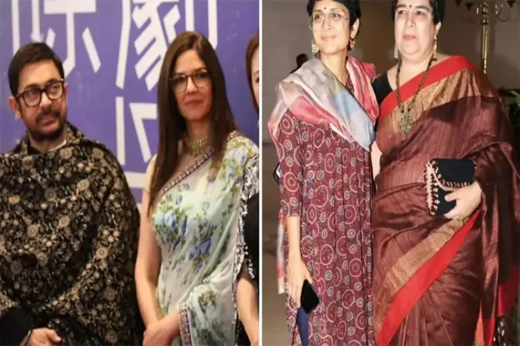 Aamir Khan reminisced about the moments he spent with his ex-wives, saying, 