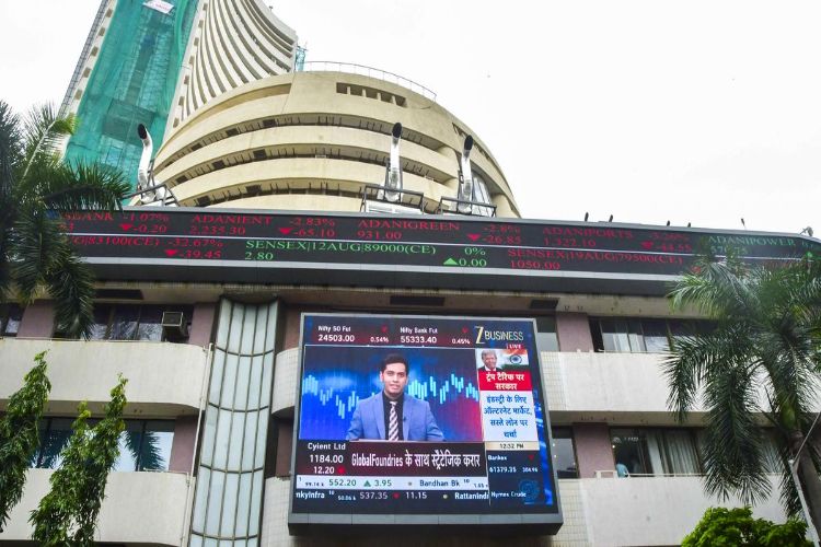 Domestic stock markets fall after a positive start