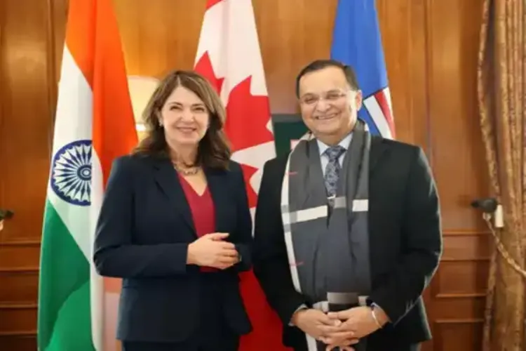 The Indian ambassador to Canada discussed bilateral relations and parliamentary cooperation.