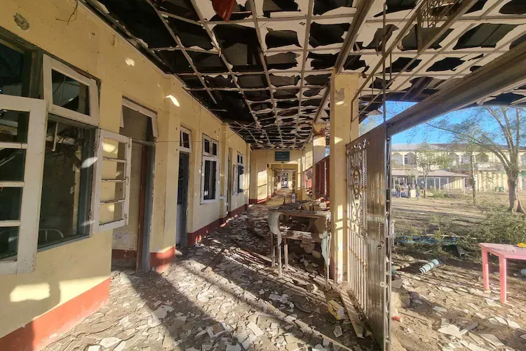 34 killed, 80 injured in overnight airstrike on hospital in Myanmar