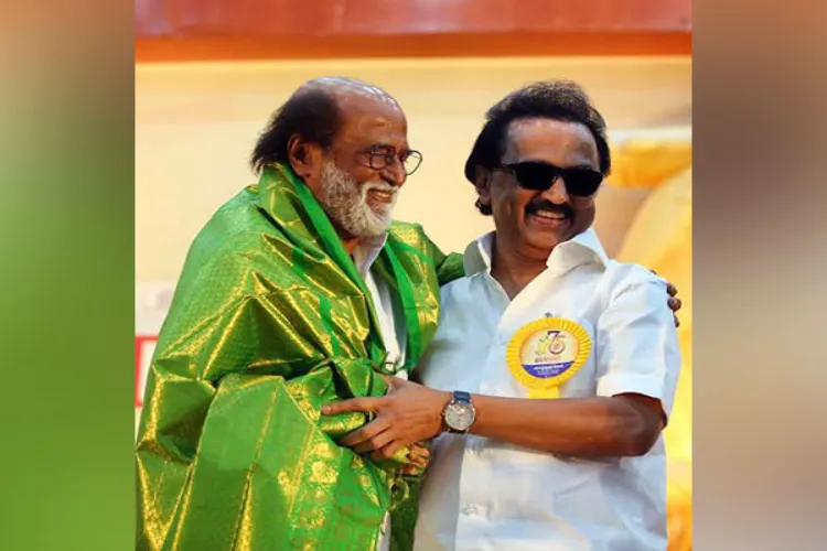 Tamil Nadu CM M.K. Stalin wishes Rajinikanth on his birthday