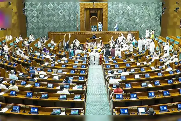 Lok Sabha proceedings adjourned till 12 noon