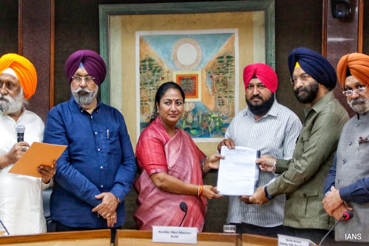Delhi CM hands over appointment letters to the families of the victims of the 1984 anti-Sikh riots