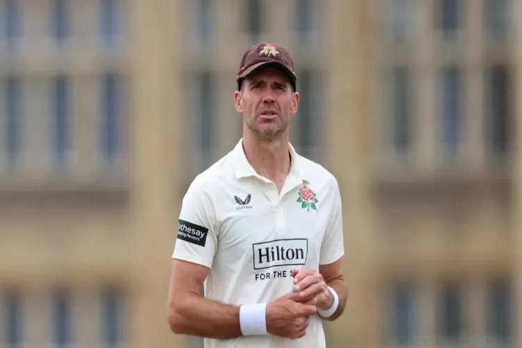 At the age of 43, James Anderson takes on a big responsibility, becoming the full-time captain of Lancashire.