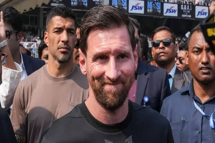 Lionel Messi reaches Mumbai; football icon's third pit stop for 'GOAT India Tour'