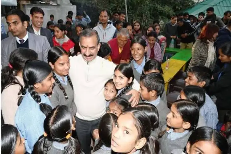 Himachal CM Sukhu keeps promise, 160 underprivileged children watch India-South Africa T20 live in Dharamshala