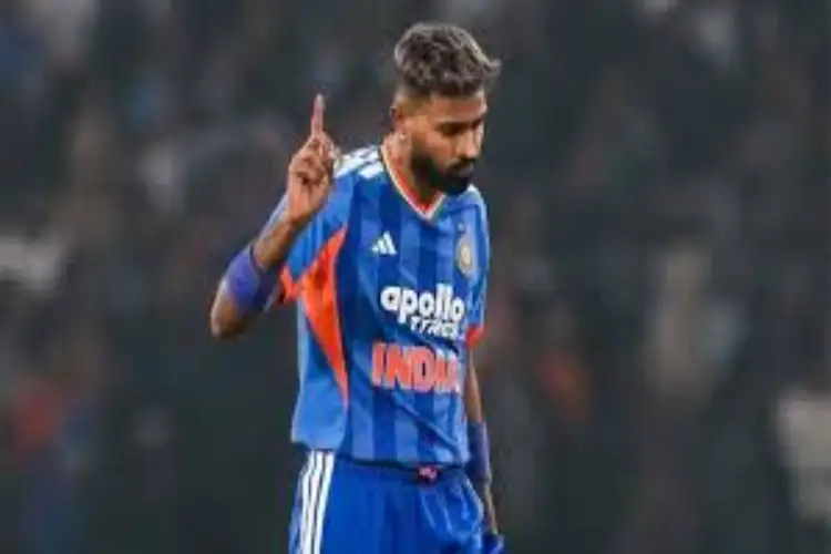 Hardik Pandya completes 100 T20I wickets, joins elite list to complete a rare triple