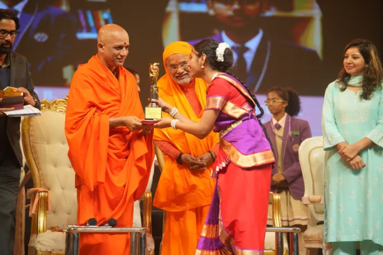 A grand annual festival was celebrated, inspired by the ideals of Chanakya.