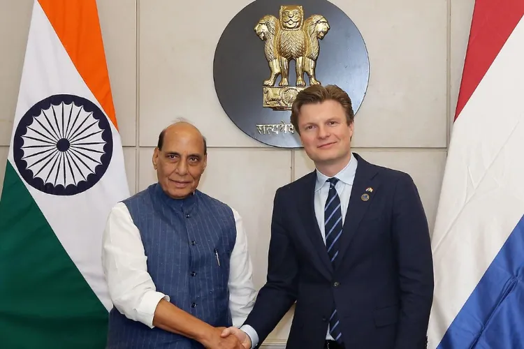 India-Netherlands defense cooperation receives a new boost: Important meeting between Rajnath Singh and the Dutch Foreign Minister.