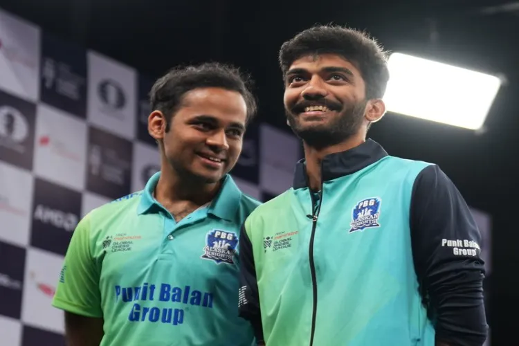 GCL: PBG Alaskan Knights secure their first win led by Gukesh and Arjun.