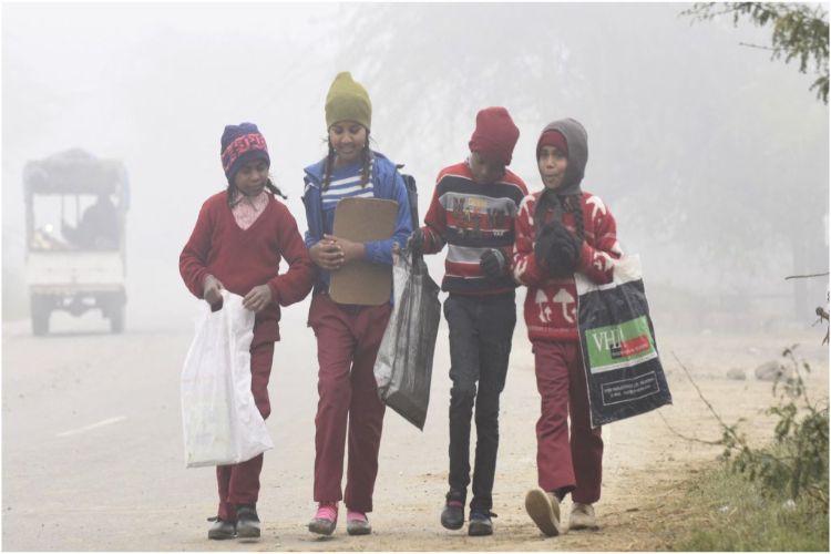 School timings changed due to dense fog and cold wave