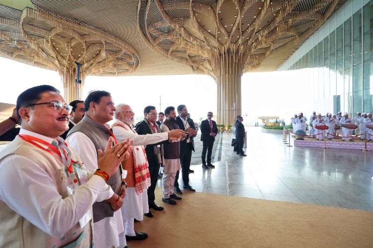 PM inaugurates new terminal of Guwahati Airport