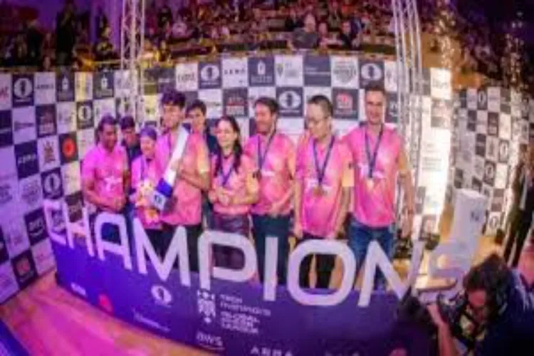 Global Chess League: Continental Kings defeat American Gambits to strengthen their top position.