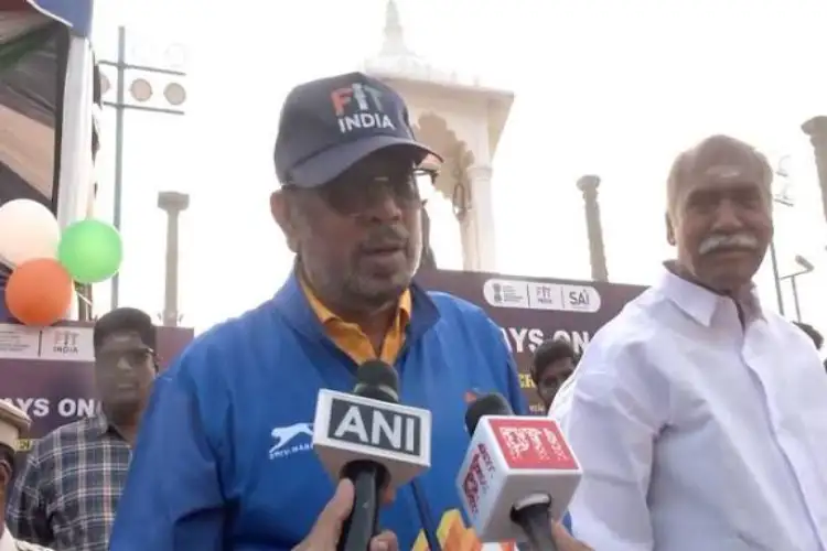 Lieutenant Governor K Kailashnathan flags off Fit India Sunday Cycle in Puducherry