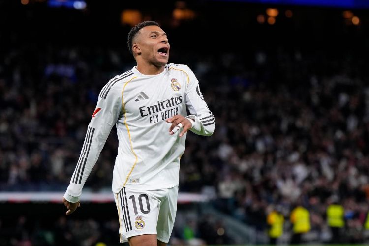 Mbappe equals Ronaldo's record 59th goal for Real Madrid