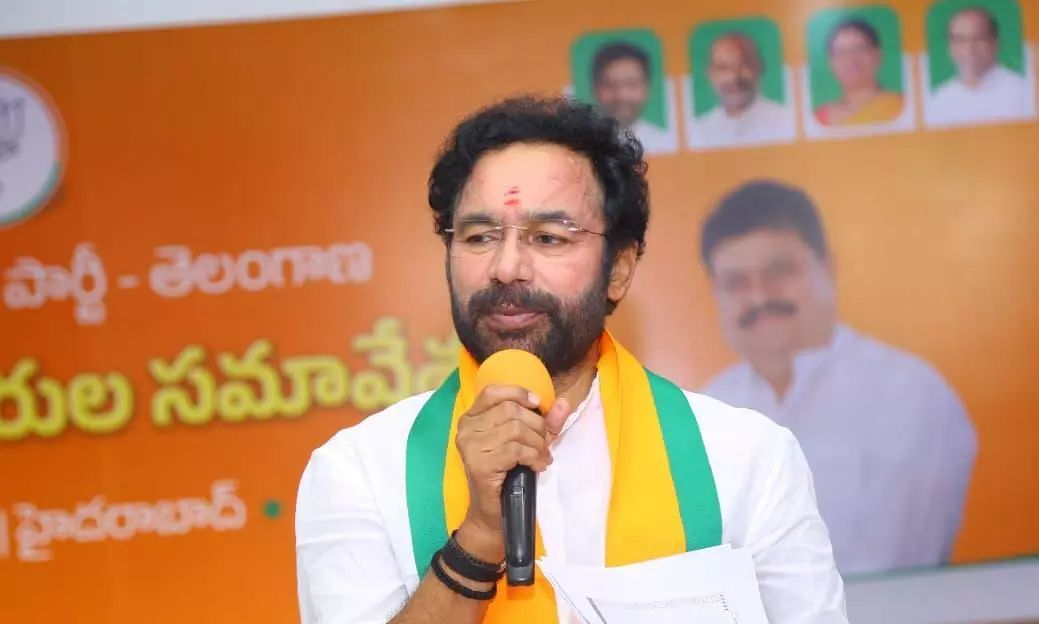 Sonia Gandhi should clarify her stand on the promises made in Telangana: Union Minister Kishan Reddy