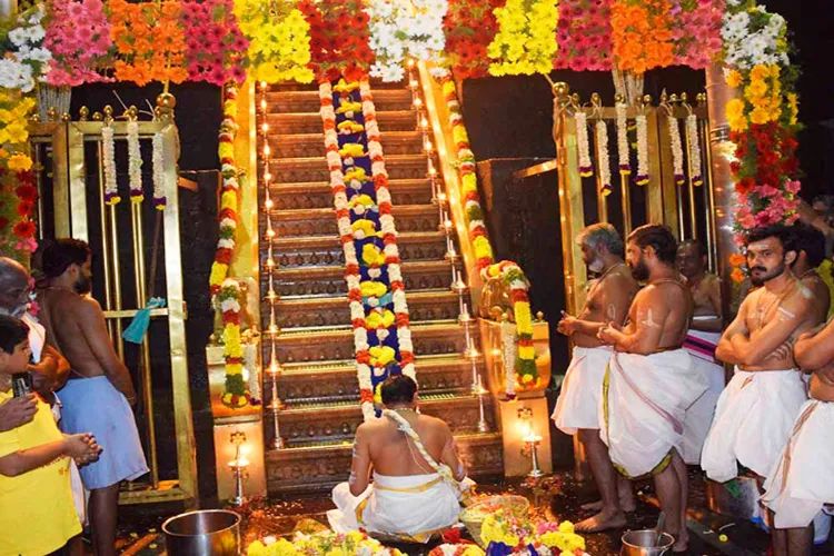 Mandala Puja will be held at Sabarimala on December 27.