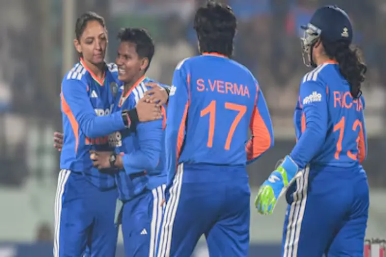 The Indian women's team defeated Sri Lanka by 8 wickets to take the lead in the series.