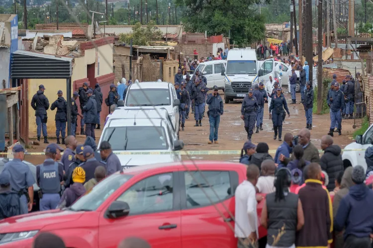Mass shooting at a pub in South Africa: 9 dead, 10 injured; attacker on the run.