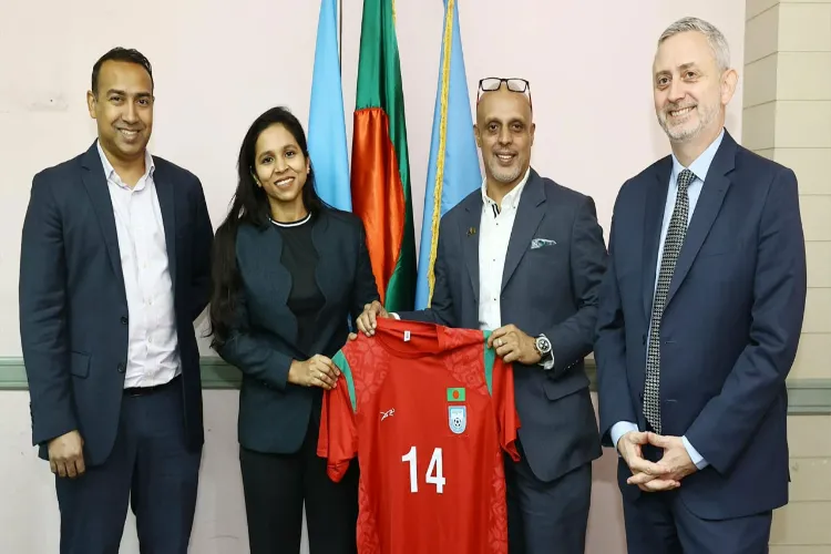 New possibilities for cooperation between the European Union and the Bangladesh Football Federation.