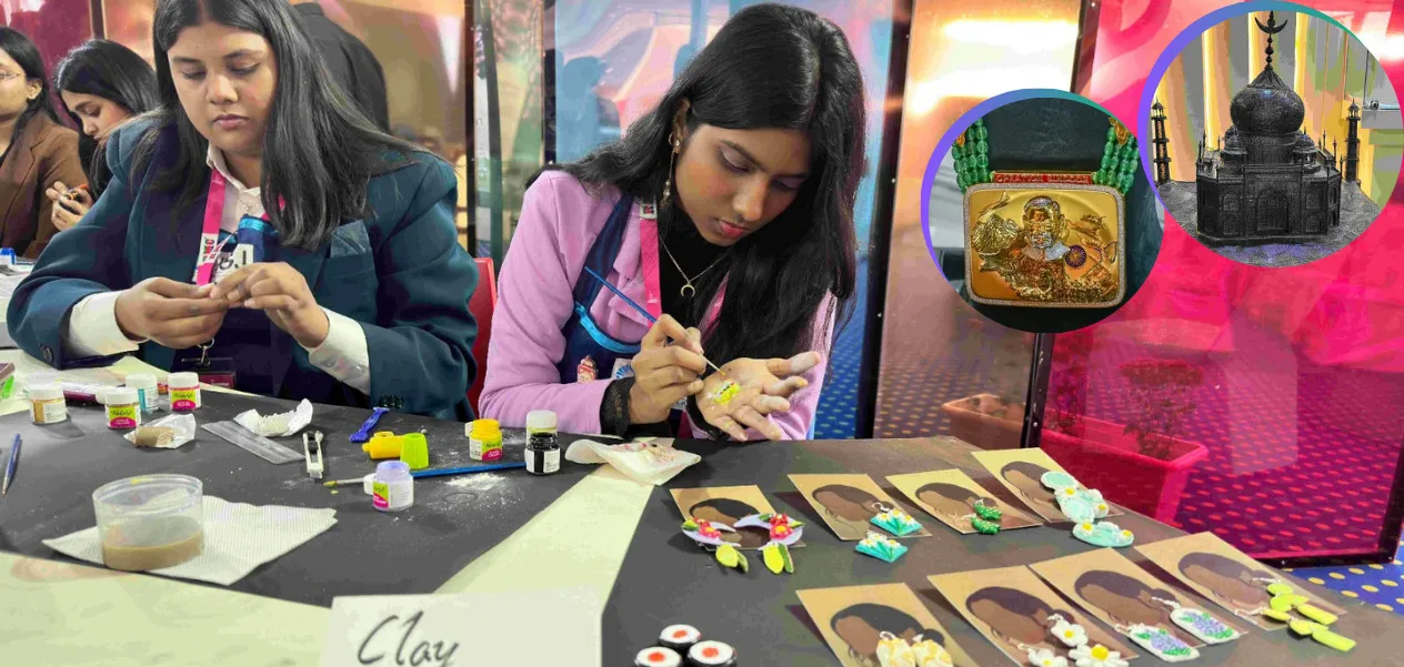 India's tribal heritage and folk art came alive at the Jaipur Jewellery Show.