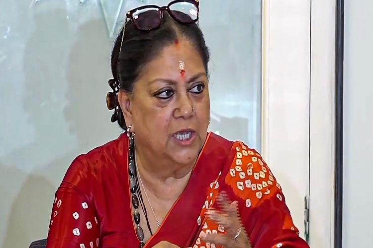 Congress has problem with 'Ram' only: Former Chief Minister Vasundhara Raje