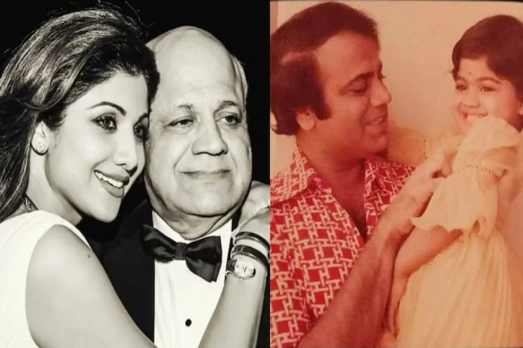 Shilpa Shetty shares an emotional memory of her father on his 85th birth anniversary, sharing unseen pictures