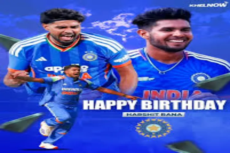 Team India and KKR fast bowler Harshit Rana celebrated his 24th birthday.