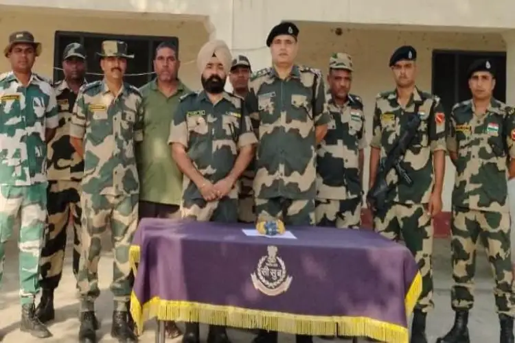 Punjab Police's ANTF in joint op with BSF recovers 12.050 Kg of suspected heroin in Amritsar
