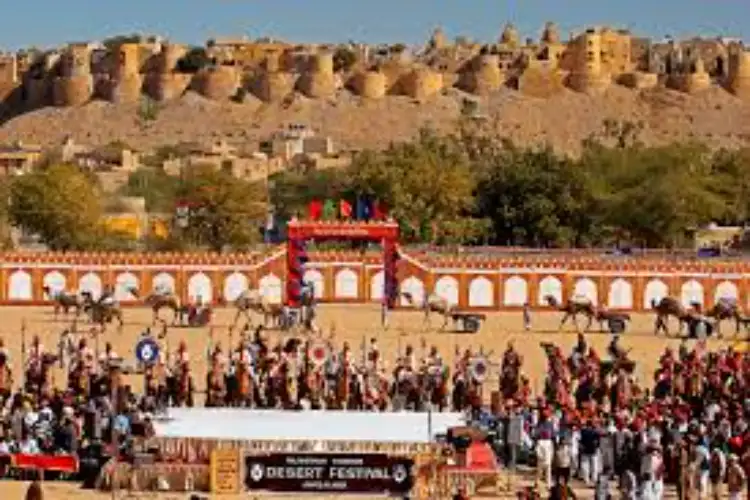 Jaisalmer: Tourists throng city to celebrate the Christmas holidays