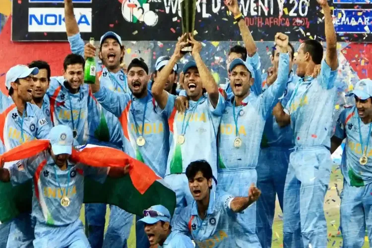 Rohit Sharma recalled India's first T20 World Cup win in 2007.
