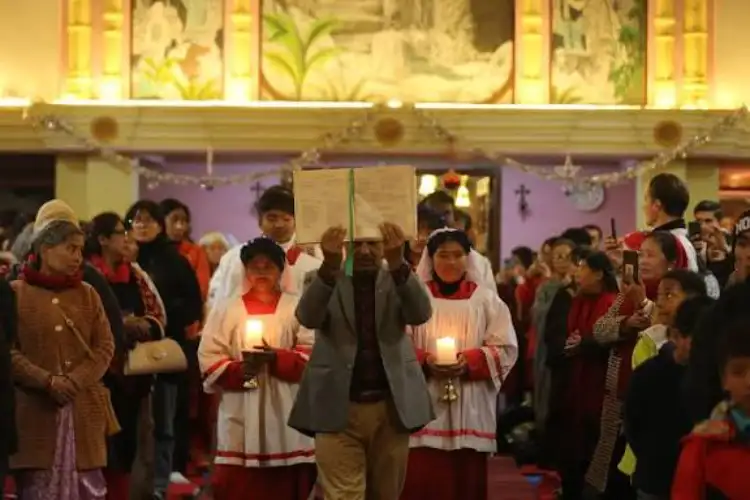 Prayers and Carols: Christians in Nepal mark the Christmas eve