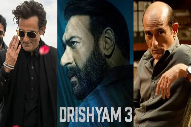 Akshaye Khanna has reportedly withdrawn from a major project, sparking rumors of his exit from 'Drishyam 3'.