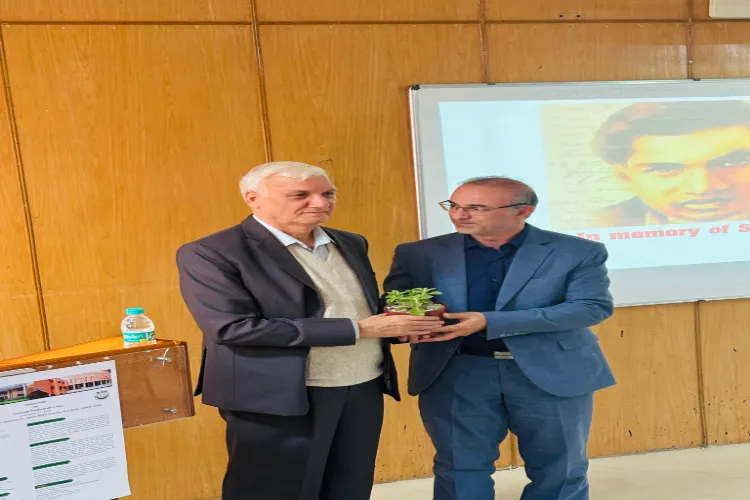 A seminar was organized at Jamia Millia Islamia on National Mathematics Day.