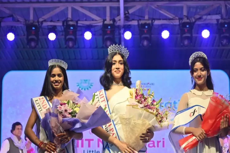 Samriddhi Tripathi from Karnataka has been crowned the winner of KIIT Nanhi Pari Little Miss India 2025.