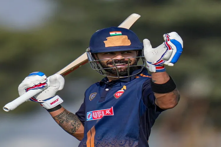 Vijay Hazare Trophy: Exciting matches featuring centuries from Virat, Pant, and Rinku.