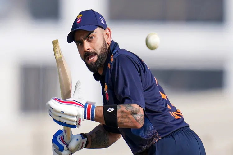 Virat Kohli's historic achievement: He surpasses the Australian legend in List A cricket.