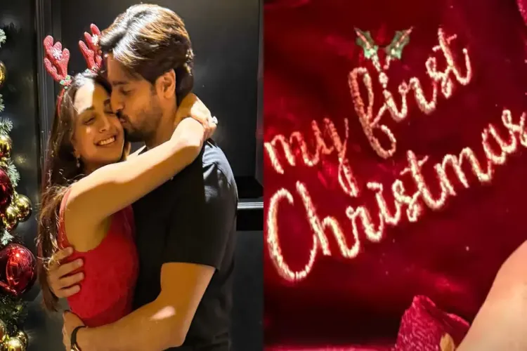 Sidharth and Kiara celebrated their first Christmas with their daughter, and little Sarayah dressed up as 'Little Miss Claus'.