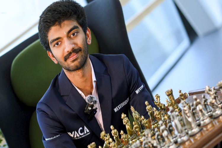 Erigaisi and Gukesh share lead with Carlsen