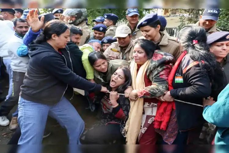 Uttarakhand: Protest turns violent in Rishikesh as locals block railway tracks, pelt stones; opposing Forest Dept's survey